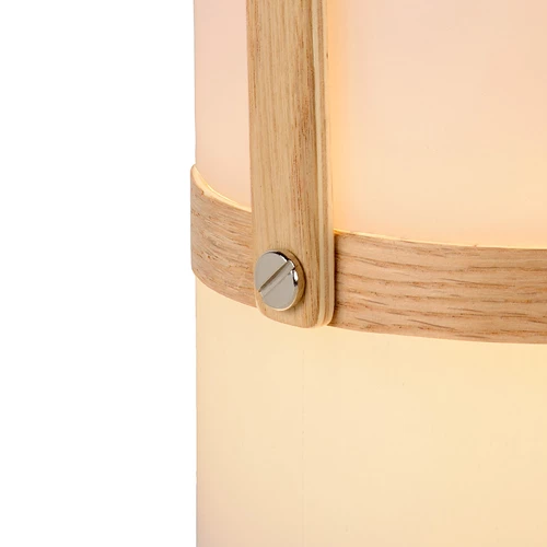 Lucide JOE - Oplaadbare Tafellamp Binnen/Buiten - Accu/Batterij - Ø 14,5 cm - LED Dimb. - 1x3W 3000K - IP44 - Wit - detail 1